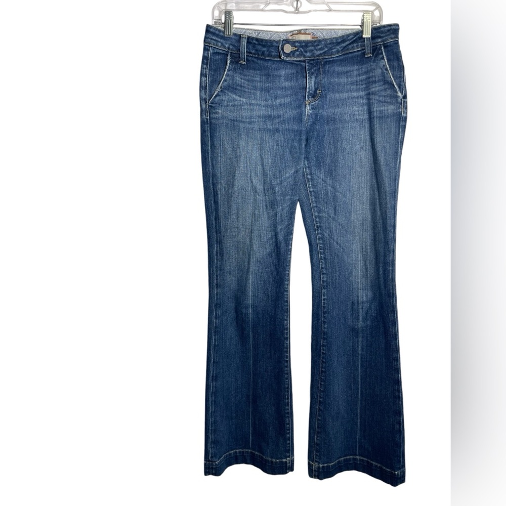 PAIGE jeans size 29‎ Mulholland Drive Flare Leg Vintage Blue Jeans